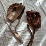 کلاه خرسی مخمل کبریتی