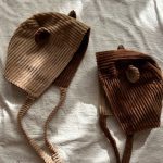 کلاه خرسی مخمل کبریتی - Image 4