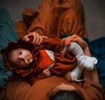 پیراهن وبادی روباه مخمل سوییت - Image 4