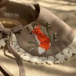 یقه با گلدوزی روباه - Image 2