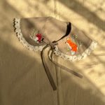 یقه با گلدوزی روباه