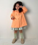 پیراهن ابرا مخمل کبریتی - Image 11