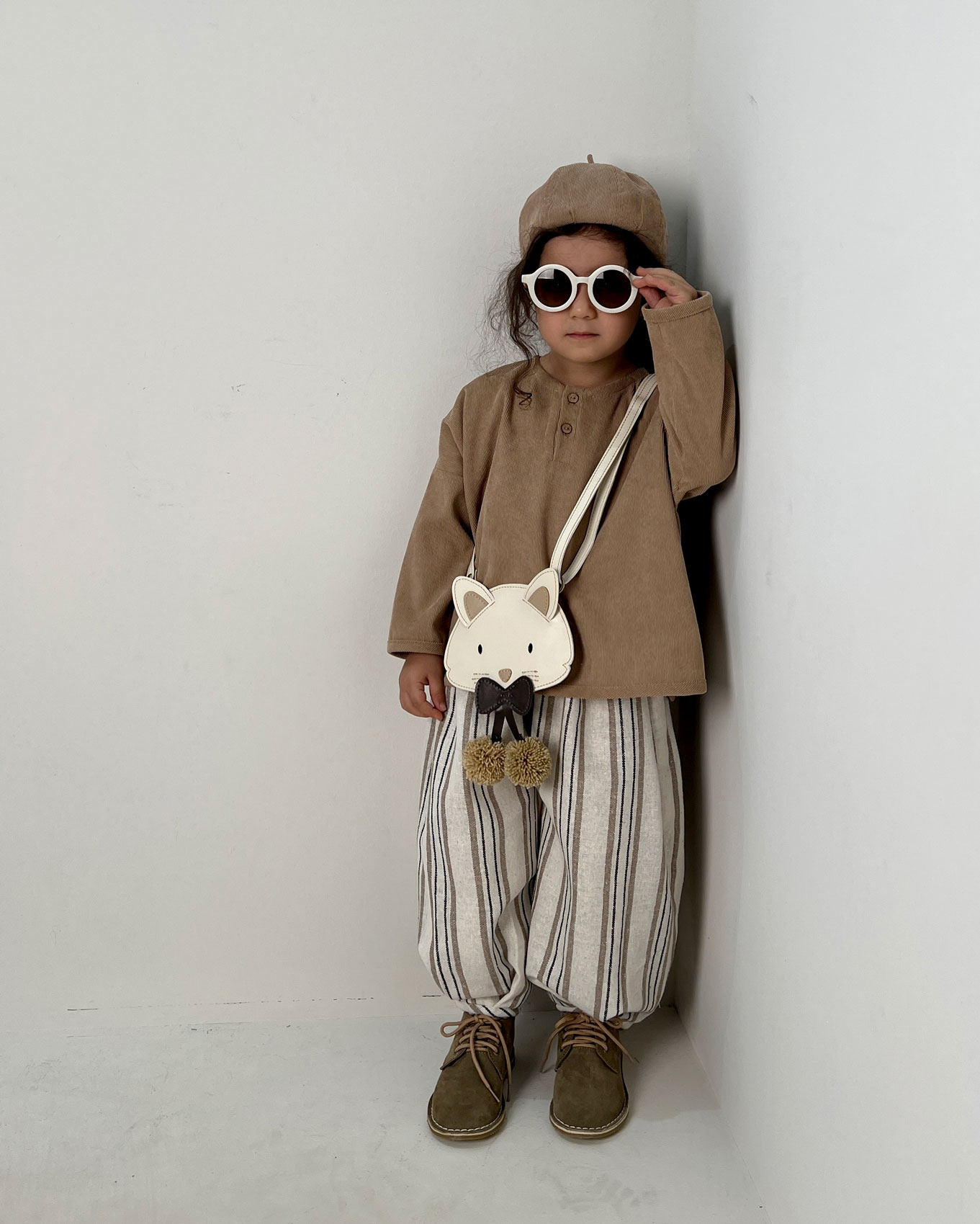 IMG_9333 کلاه مایکل مخمل کبریتی - Image 8