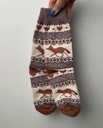 جوراب طرحدار بزرگسال - Image 7