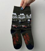 جوراب طرحدار بزرگسال - Image 4