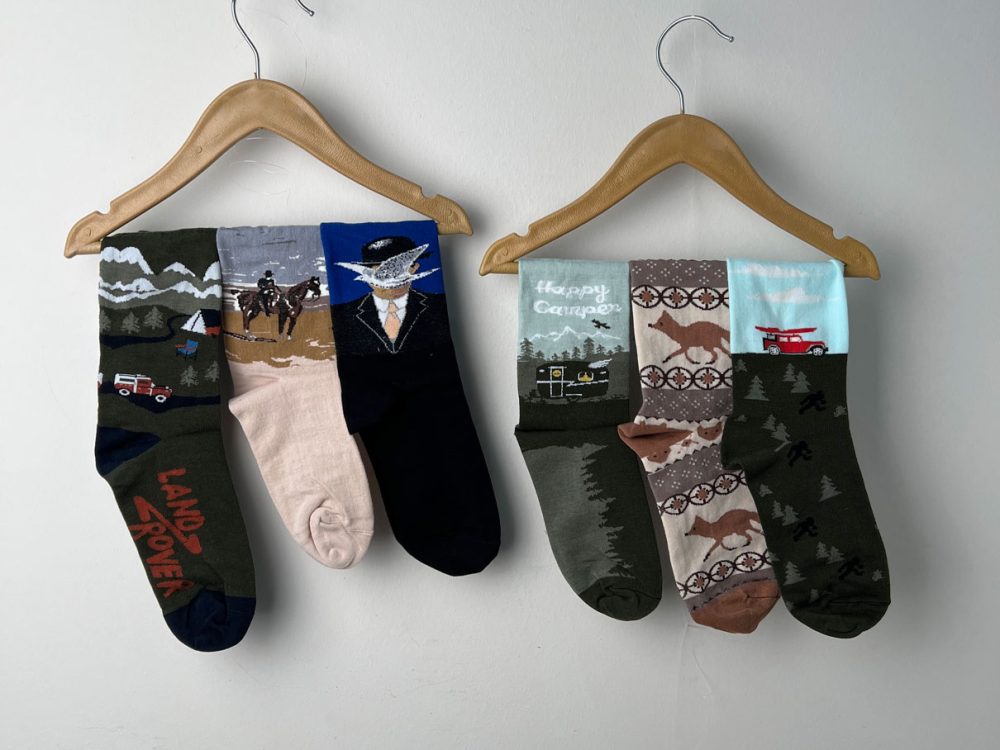 جوراب طرحدار بزرگسال